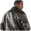 Pelle Pelle Men Black Blouson Leather Jacket