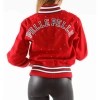 Pelle Pelle Women Studs Varsity Wool Jacket