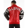 Pelle Pelle Men Studded 90s Leather Jacket