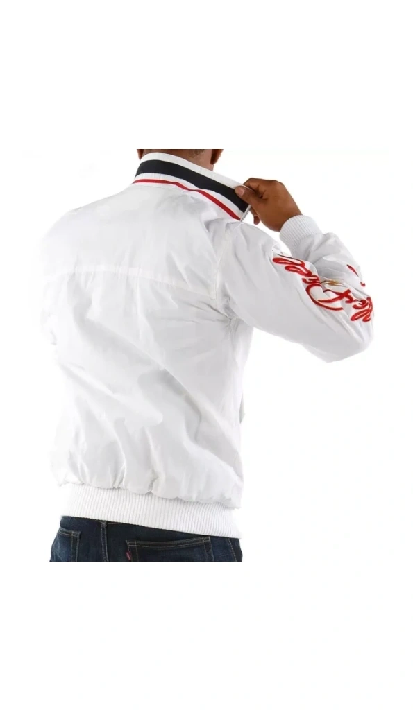 Pelle Pelle White World Tour Polyester Jacket | Men Jacket