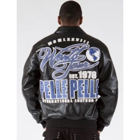 Pelle Pelle Men World Tour 90s Leather Jacket