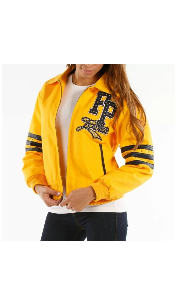 Pelle Pelle Yellow Indianapolis MB Wool Jacket