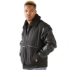 Pelle Pelle Men Wool Leather Black Jacket