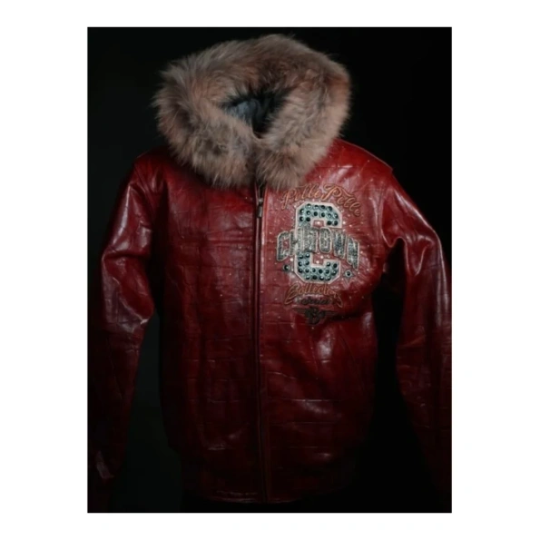 Pelle Pelle Red World Renown ChiTown Jacket