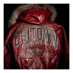 Pelle Pelle Red World Renown ChiTown Jacket