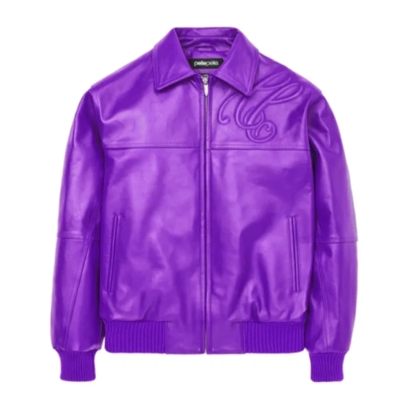 Pelle Pelle Purple MB Plush Leather Jacket