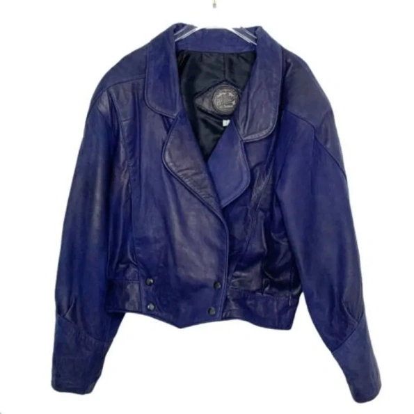 Pelle Pelle Dark Blue Double Breasted Jacket