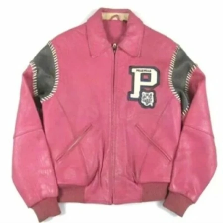 Pelle Pelle Pink Women Leather Jacket