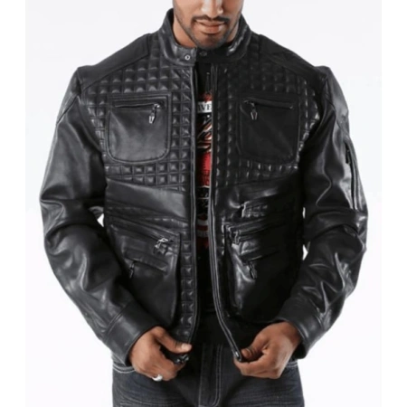 Pelle Pelle Burnish Quilted Leather Jacket