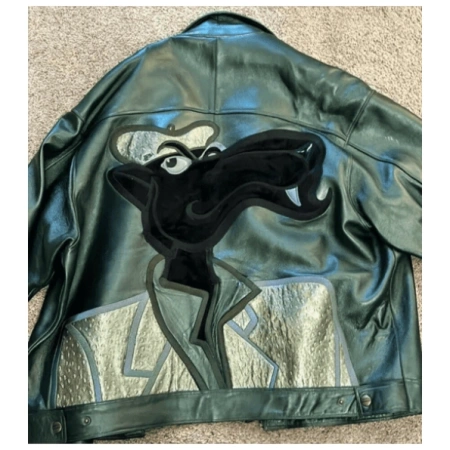 Pelle Pelle Cool Panther Green Leather Jacket