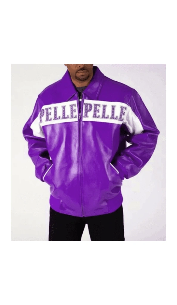 Pelle Pelle Purple Vintage Leather Jacket | Men Jacket