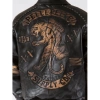 Pelle Pelle Men Panther Black Leather Jacket