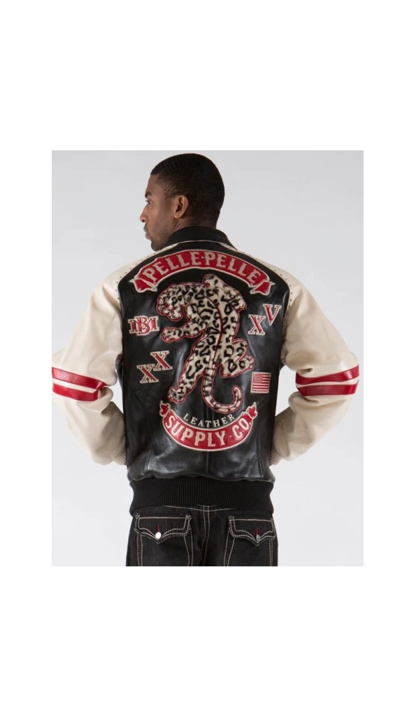 Pelle Pelle Men Panther MB Leather Jacket
