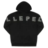 Pelle Pelle Black Wool Hood Jacket