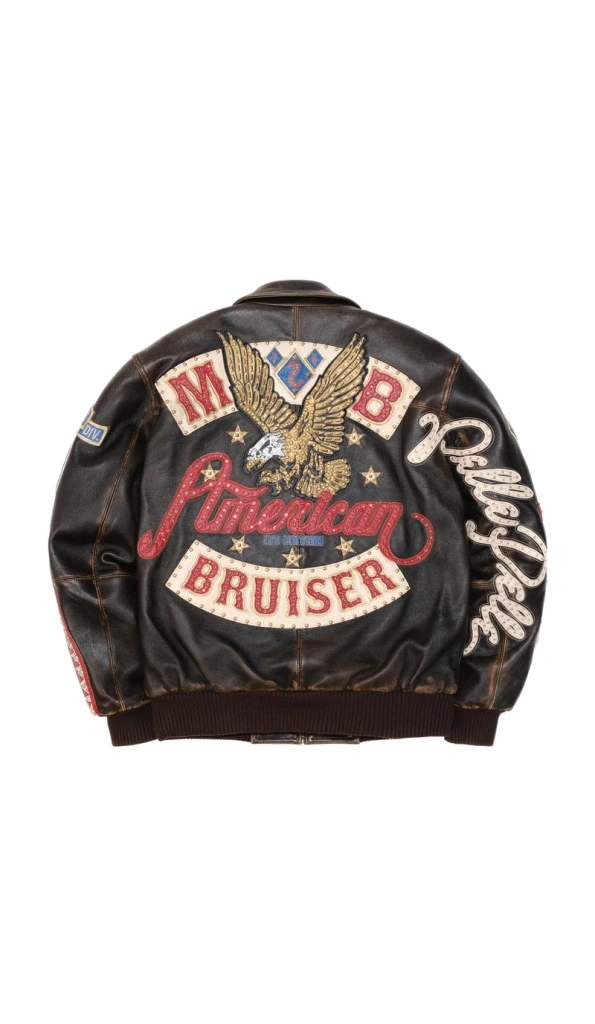 Pelle Pelle Black Rub Buff Leather Jacket | American Bruiser
