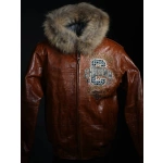 Pelle Pelle Brown World Renown ChiTown Jacket