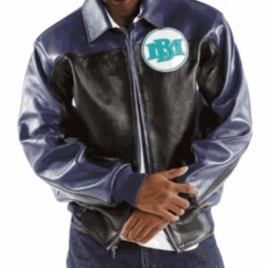 Pelle Pelle Men Purple Bomber Leather Jacket