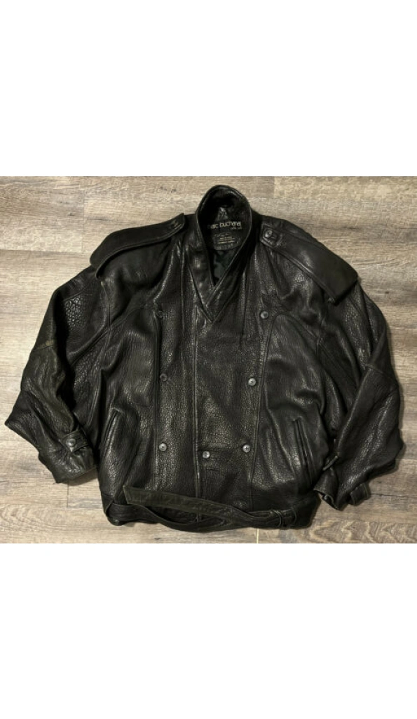 Pelle Pelle Baggy Black MB Leather Jacket