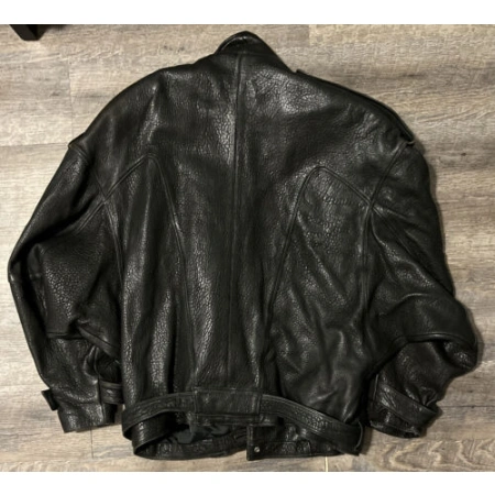 Pelle Pelle Baggy Black MB Leather Jacket