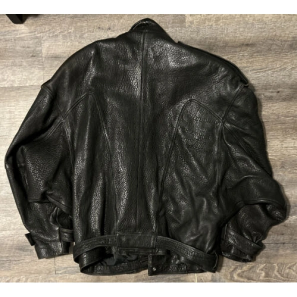 Pelle Pelle Baggy Black MB Leather Jacket