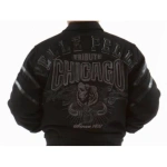 Pelle Pelle Tribute Chicago Black Wool Jacket