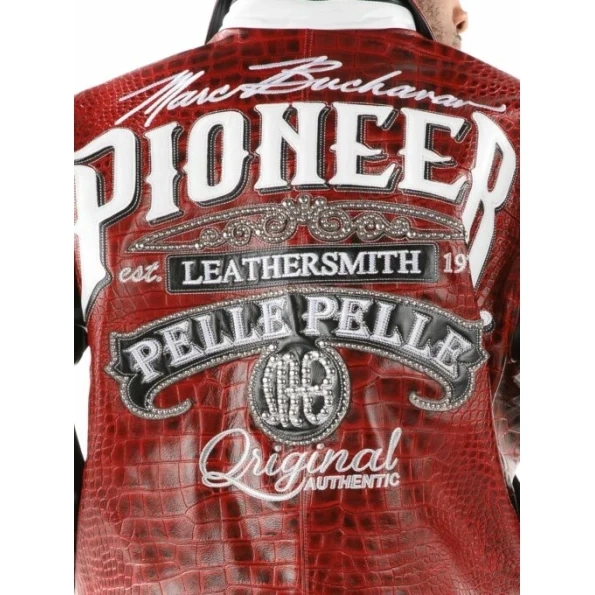 Pelle Pelle Red Pioneer MB Leather Jacket