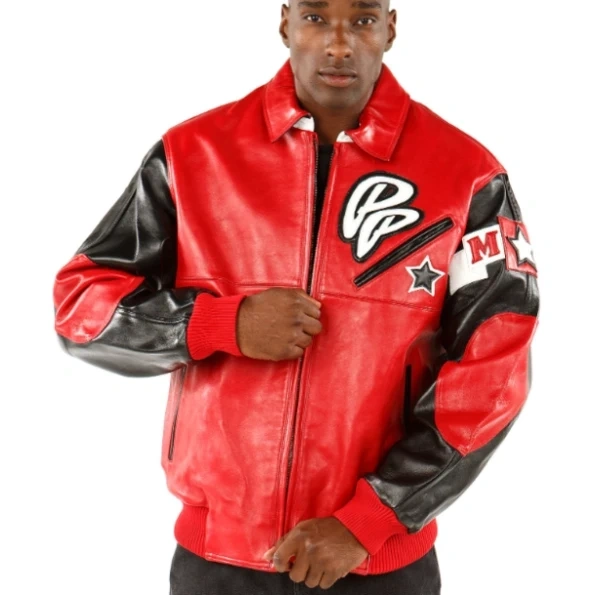 Pelle Pelle Men Soda Club Red Jacket