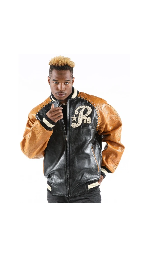 Pelle Pelle Men Brown Premium Leather Jacket