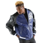 Pelle Pelle Dark Blue Premium Leather Jacket