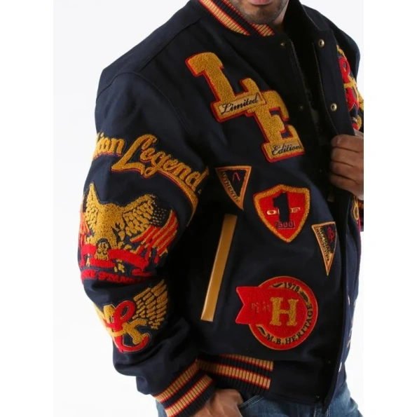 Pelle Pelle American Legend Varsity Wool Jacket