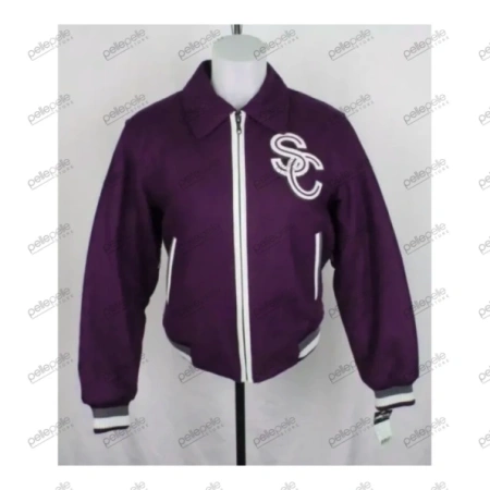 Pelle Pelle Purple Soda Club Wool Jacket