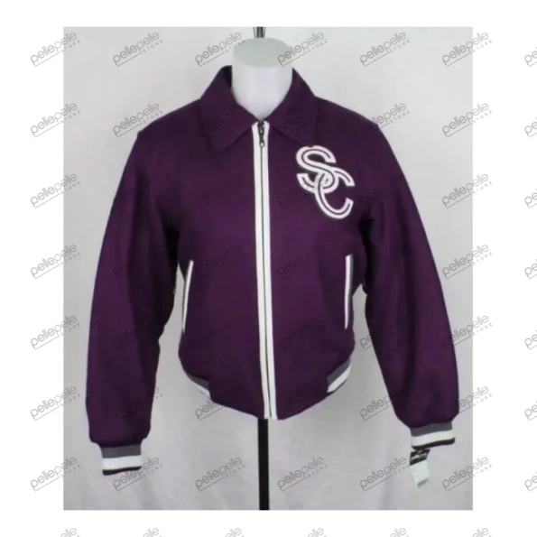 Pelle Pelle Purple Soda Club Wool Jacket | MB Jacket