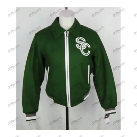 Pelle Pelle Green Soda Club Wool Jacket