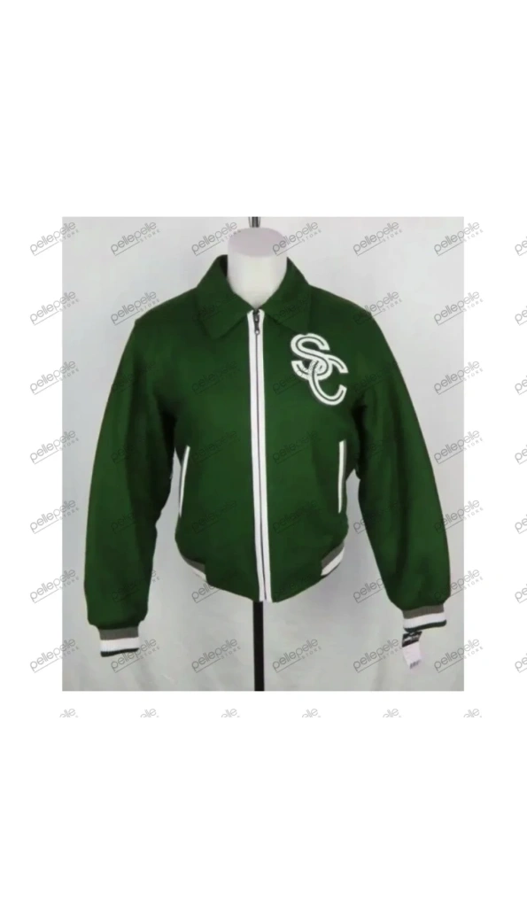 Pelle Pelle Green Soda Club Wool Jacket | MB Jacket