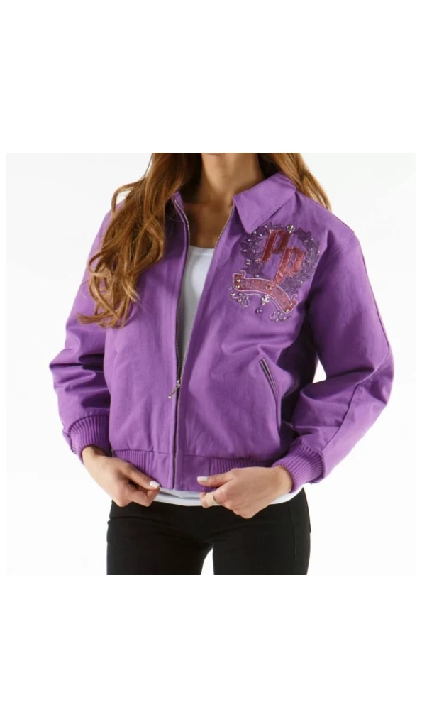 Pelle Pelle Live Like A Queen Purple Jacket | Wool Jacket