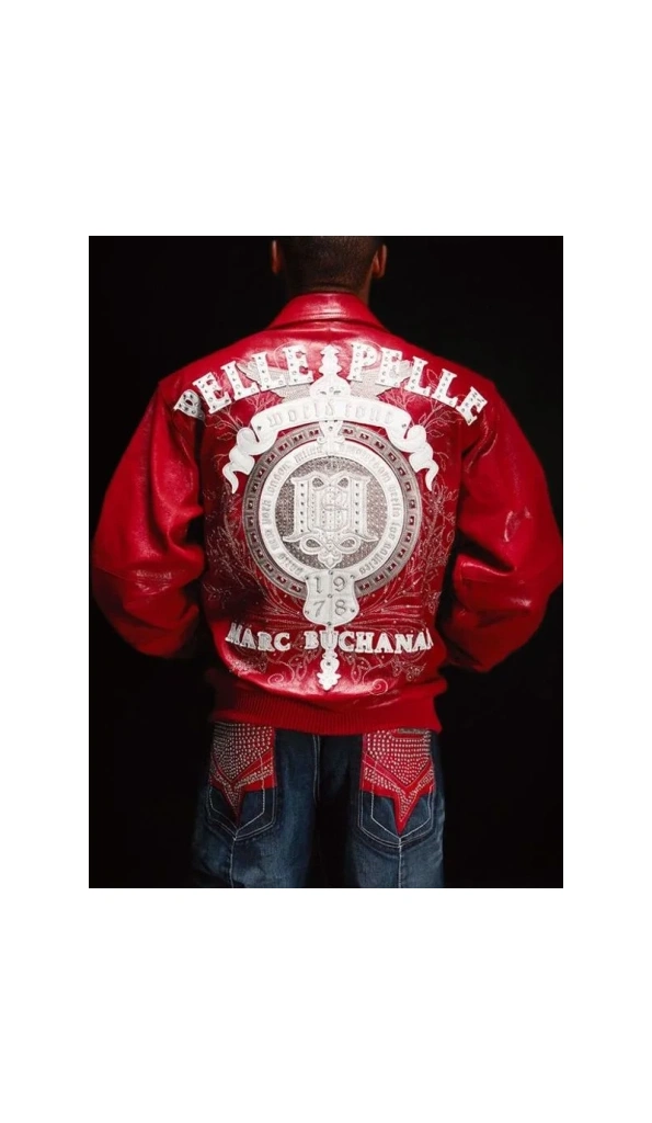 Pelle Pelle Red World Tour MB Leather Jacket