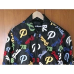 Pelle Pelle Black Patches 90s Leather Jacket