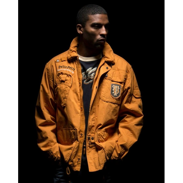 Pelle Pelle Mustard Born To Rebel Men Jacket