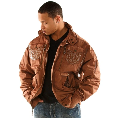 Pelle Pelle Brown Polyester Jacket