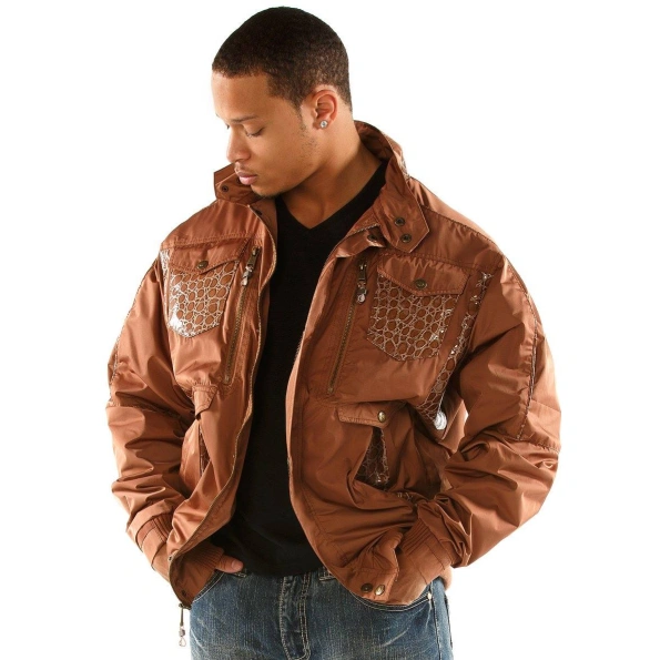 Pelle Pelle Brown Polyester Jacket