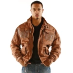 Pelle Pelle Brown Polyester Jacket