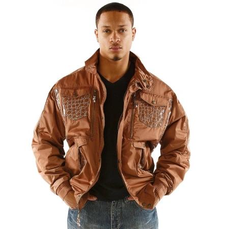 Pelle Pelle Brown Polyester Jacket