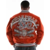 Pelle Pelle Orange NYC Varsity Wool Jacket