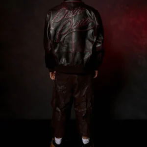 Two Tone Pelle Pelle Jacket view 3