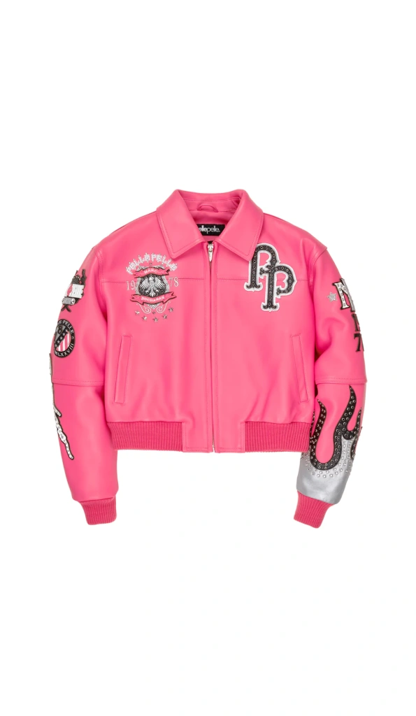 World Famous Pelle Pelle Womens Pink Jacket
