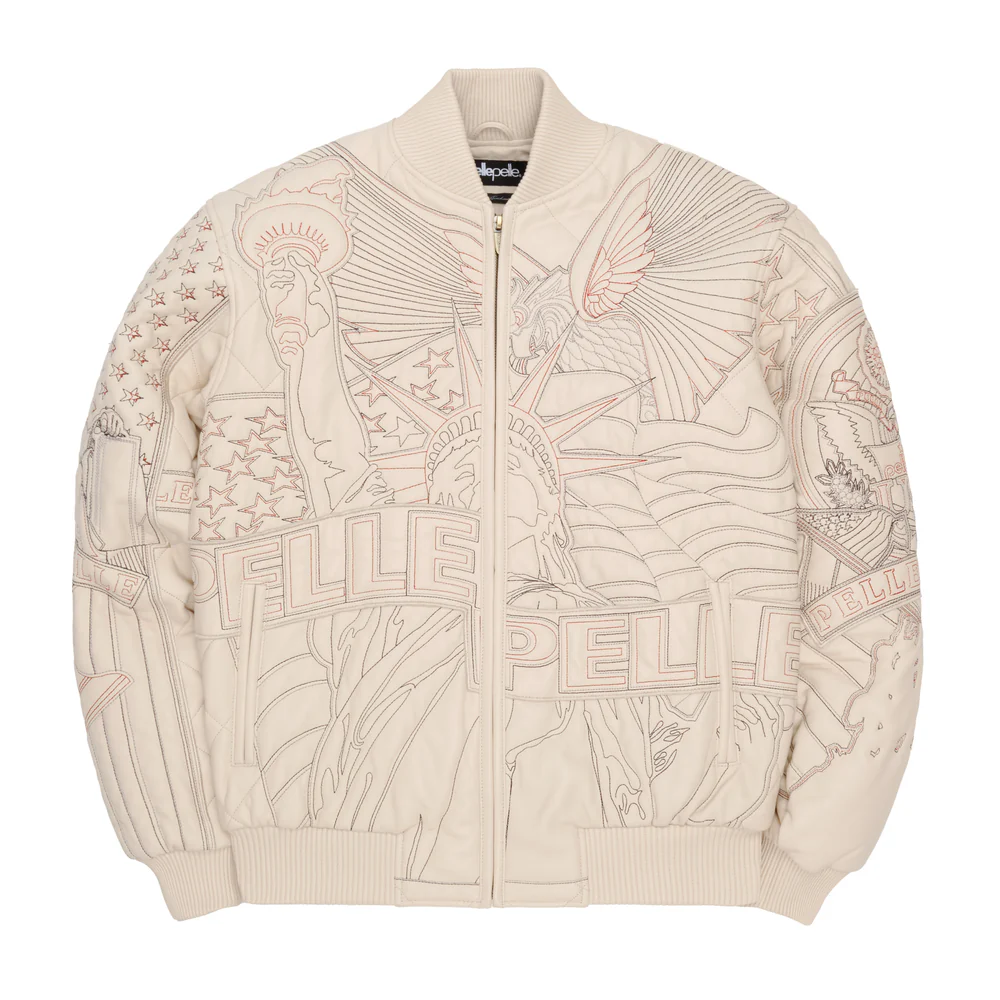 Pelle Pelle America Quilted Leather Jacket