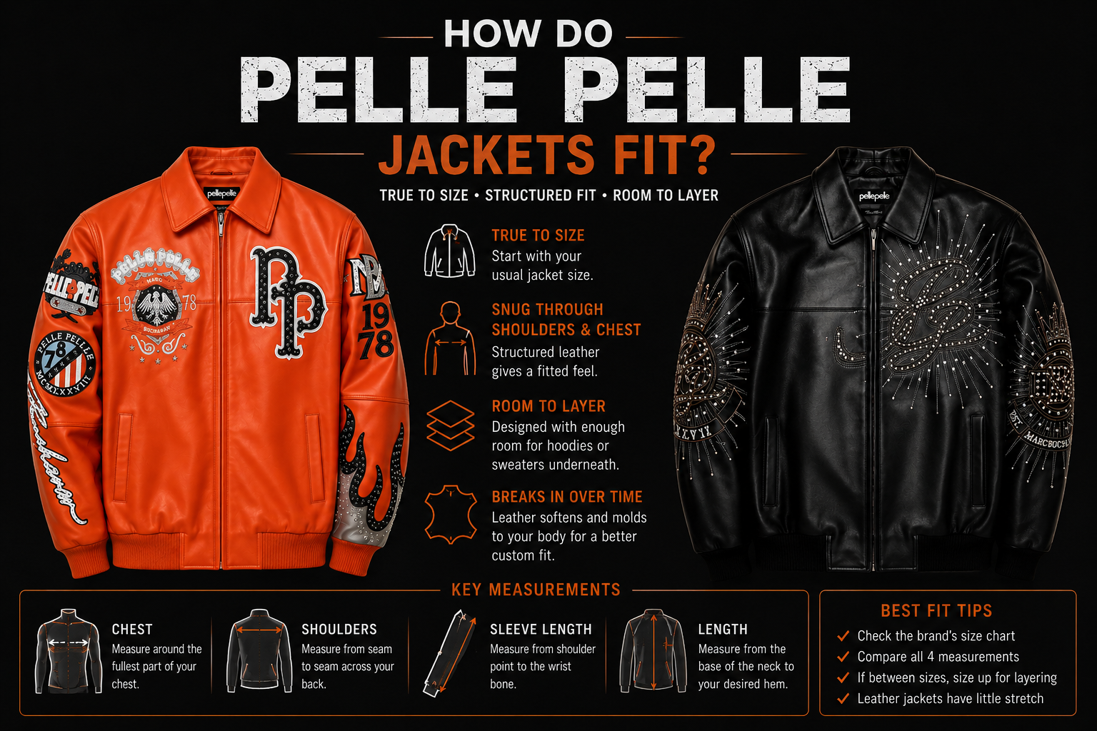 How Do Pelle Pelle Jackets Fit: Complete Guide 12 Pelle Pelle Jacket
