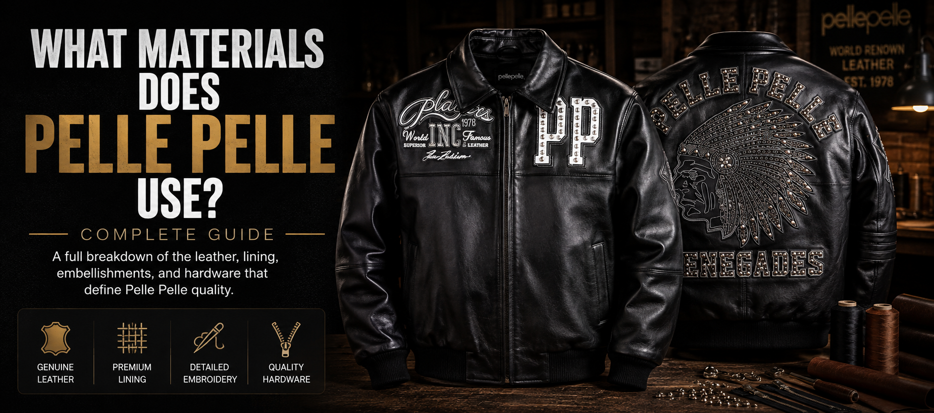 What Materials Does Pelle Pelle Use? Complete Guide 16 Pelle Pelle Jacket
