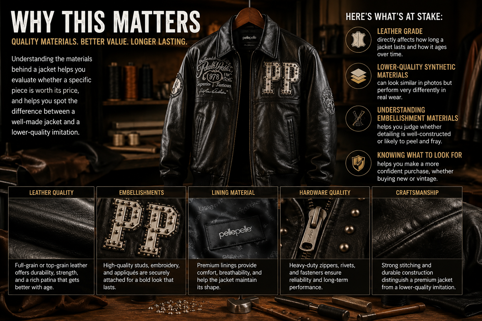 What Materials Does Pelle Pelle Use? Complete Guide 17 Pelle Pelle Jacket