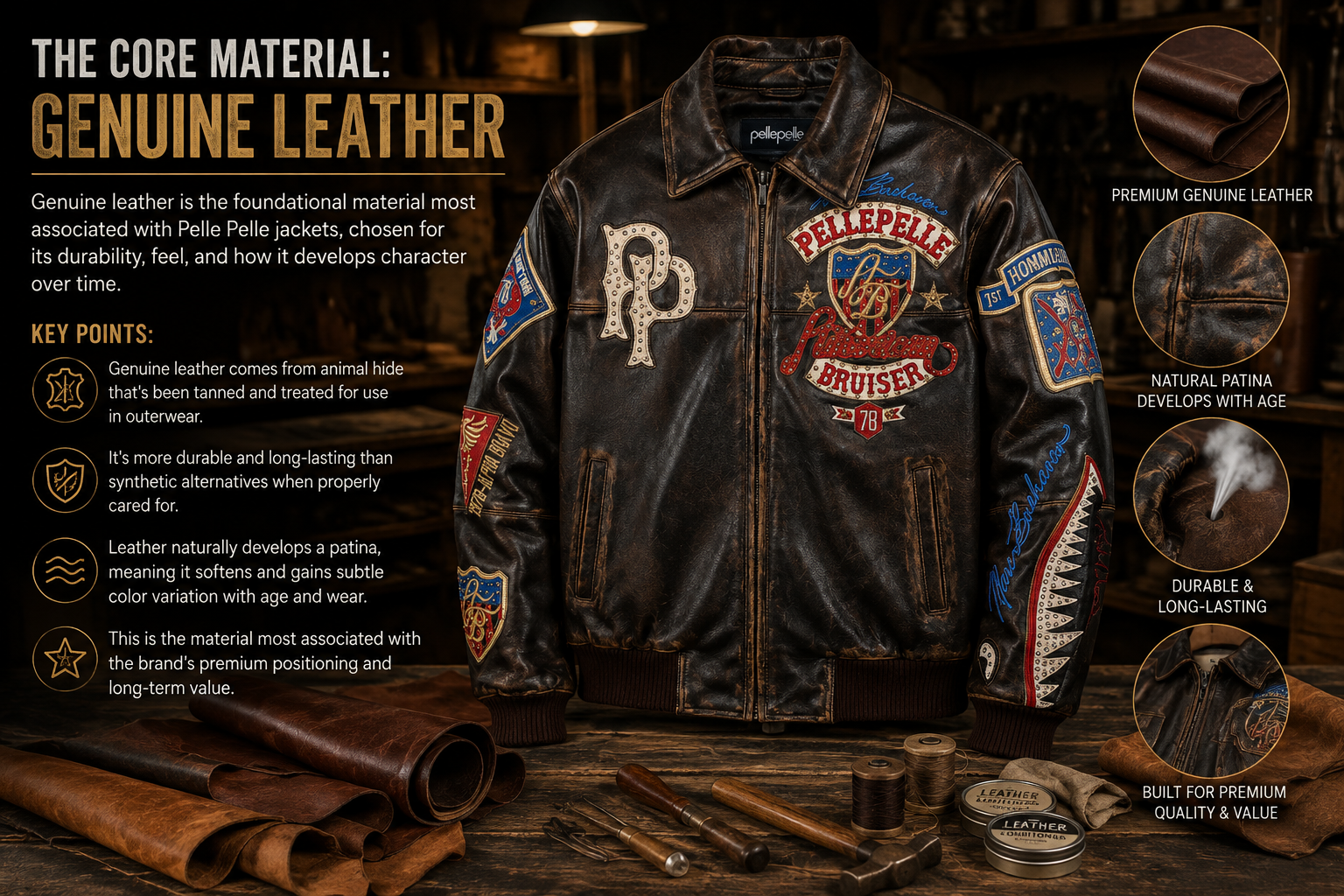 What Materials Does Pelle Pelle Use? Complete Guide 18 Pelle Pelle Jacket